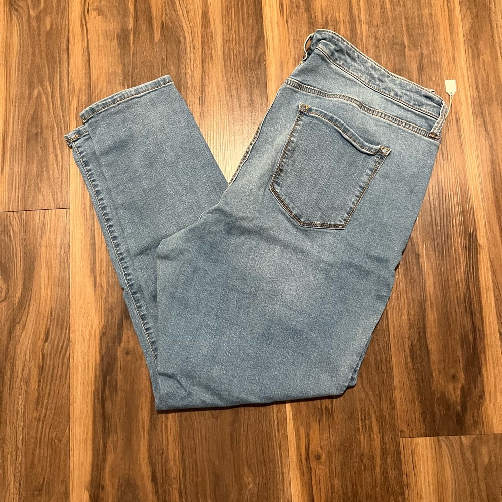 Nine West Light Blue Straight Leg Jeans